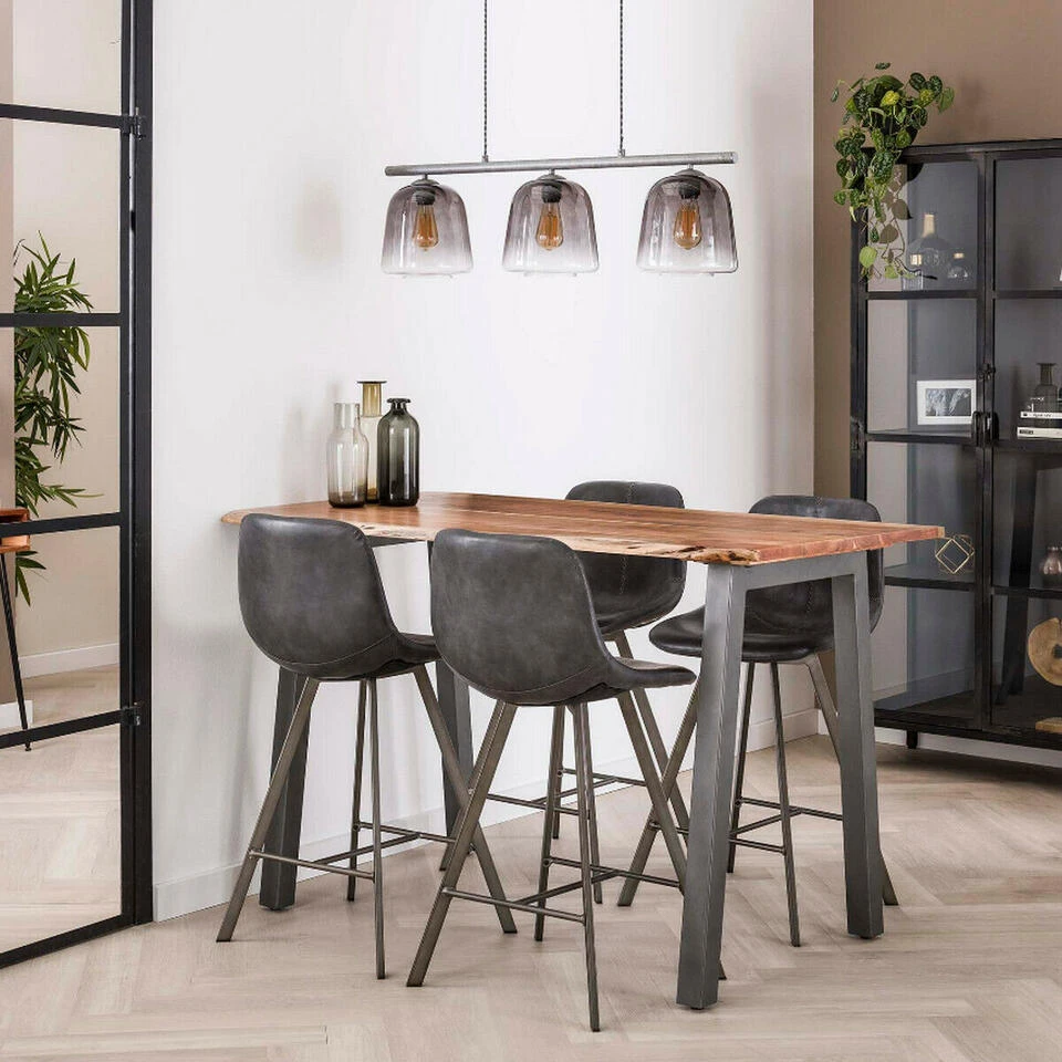 Elias Bartafel 147cm - Hout - Bruin 2 Elias Bartafel 147cm - Hout - Bruin - Afbeelding 2