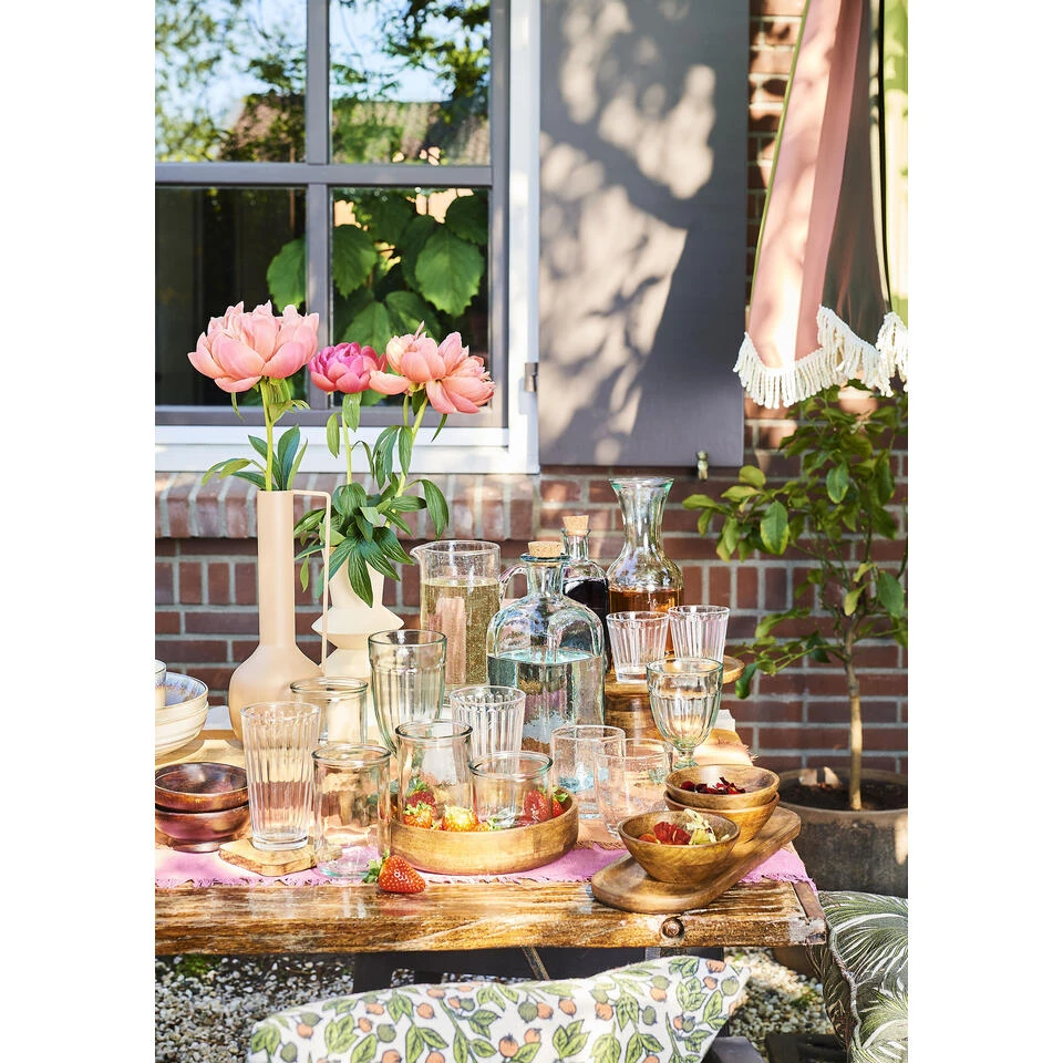 Mica Decorations Tomar Schaal - Ø20 Cm - 100% FSC - Lichtbruin 4 Mica Decorations Tomar Schaal - Ø20 Cm - 100% FSC - Lichtbruin - Afbeelding 4