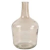 Countryfield Vaas - Transparant/beige - Glas XL Fles - D25xH42 Cm