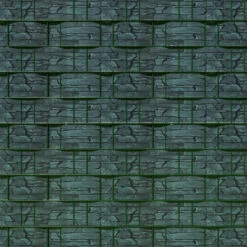 Tectake - Privacyfolie Voor Hek/tuinscherm - 35 M - 19 Cm Hoog - Leisteenlook -Woonmeubelwinkel 1000086068 0103