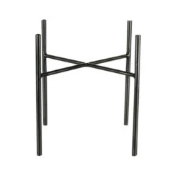 Ter Steege - Bloempot Plantenstandaard/verhoger - Zwart - H16 X B17 Cm