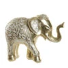 Items Olifant Dierenbeeld - Goud - Polyresin - 28 X 11 X 22 Cm