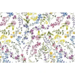 PVC Tafelzeil Bloemen - 140 X 200 Cm -Woonmeubelwinkel 1000096605 0102