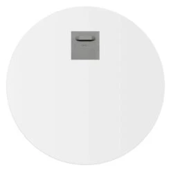 Glasschilderij Luipaard Ø 50 Cm Zwart-Wit -Woonmeubelwinkel 1000097282 0102