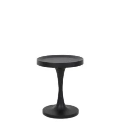 Bijzettafel Joekon - Zwart - Ø40cm