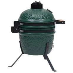 VidaXL Kamado Barbecue 56 Cm Keramiek Groen -Woonmeubelwinkel 1246ccfaf5f7408aae2fd42f85132ad4