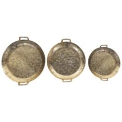 Beliani Decoratieve Schaal DEORIA - Goud Ijzer -Woonmeubelwinkel 1246cff26023460a85cfaa180976066a