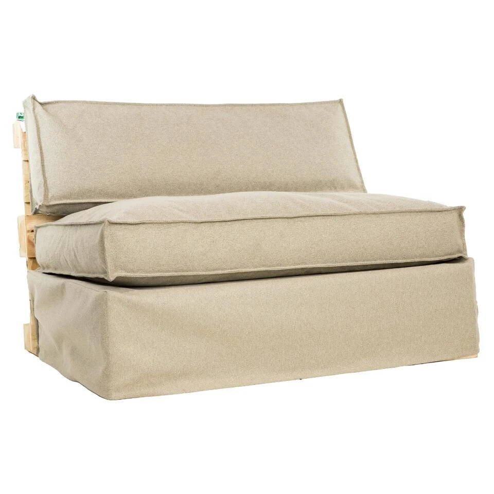 2L Home & Garden Palletbank Hoes Metro Beige - 120 X 80 X 30cm 1 2L Home & Garden Palletbank Hoes Metro Beige - 120 X 80 X 30cm