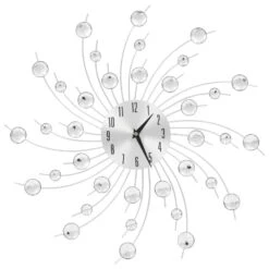 VidaXL Wandklok Met Quartz-mechanisme 50 Cm Modern Ontwerp