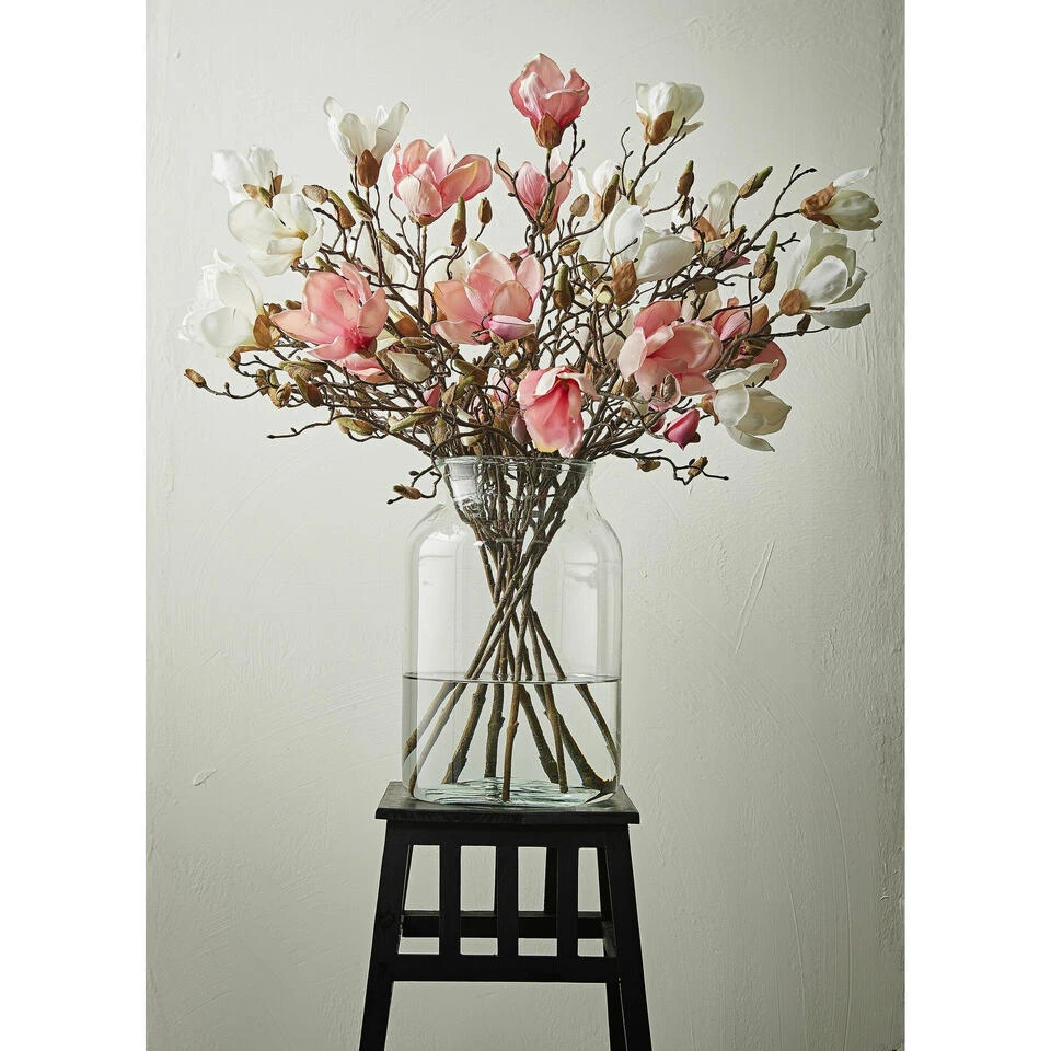 Mica Decorations Vaas Cilinder - Transparant - Glas - 29 X 52 Cm 4 Mica Decorations Vaas Cilinder - Transparant - Glas - 29 X 52 Cm - Afbeelding 4