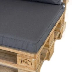 Madison Palletkussenset Lounge Grijs - 3 Delig -Woonmeubelwinkel 1888537162 0102