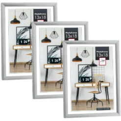 Zep Fotolijstje - Zilverlkeurig - Kunststof - Voor Foto Van 13 X 18 Cm -Woonmeubelwinkel 1b72c4b3b15d437fb1e5d08dc793555d