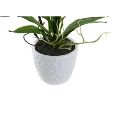 Items Kunstplant Orchidee - Roze Bloemen En Witte Pot - H45 Cm -Woonmeubelwinkel 25ca8dcd1ba443e1989d4ccd261bc824