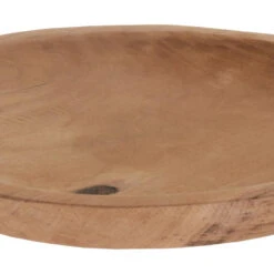 H&S Collection Kaarsenplateau/dienblad - Teak Hout - D30 X H4 Cm 5 H&S Collection Kaarsenplateau/dienblad - Teak Hout - D30 X H4 Cm -Woonmeubelwinkel 42c30adf136f494491efdced9554d8eb