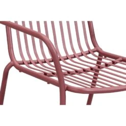 Stapelstoel Vence - Rood - 83x55x63 Cm -Woonmeubelwinkel 50105159 9002