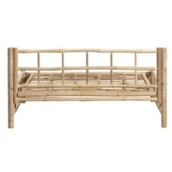 Palletbank Tarifa Bamboe - Naturel - 120x85x66 Cm -Woonmeubelwinkel 50205504 9000