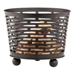 Vuurkorf Ebro - Zwart - 39xØ31,5 Cm -Woonmeubelwinkel 52400343 0101