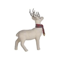 Beliani Decoratief Accessoire MUSTOLA - Wit Nepbont -Woonmeubelwinkel 88e10e3fe24345ed81ce049e5f762252