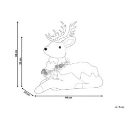 Beliani Decoratief Accessoire TAPIO - Bruin Nepbont -Woonmeubelwinkel 8d3d52b19b9147a7860d23fa5aeb79d4