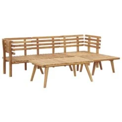 VidaXL 5-delige Loungeset Massief Acaciahout -Woonmeubelwinkel 9eb7ea3dbccd407b92f2f0b0b81e516e