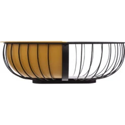 Secret De Gourmet Fruitschaal - Met Inzetbakje - Okergeel - 30x20 Cm -Woonmeubelwinkel b1f056b3b082492cb49da05b3bd2279c