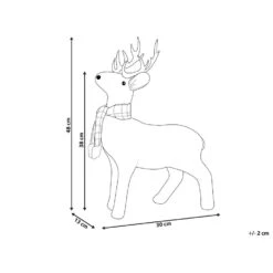 Beliani Decoratief Accessoire MUSTOLA - Wit Nepbont -Woonmeubelwinkel b2ad61a51a3e47349802f03a0b3ced20