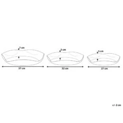 Beliani Decoratieve Schaal UJUNG - Goud Ijzer -Woonmeubelwinkel b4c54ce0f983442e81c6f864638e2e6b