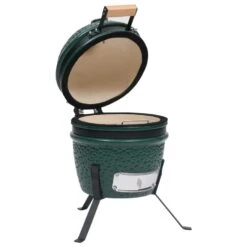 VidaXL Kamado Barbecue 56 Cm Keramiek Groen -Woonmeubelwinkel b70c9c4fe3b94ecfa46cd5199411f375