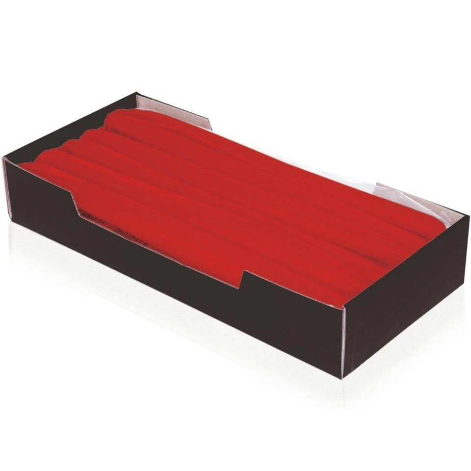 Halloween Trend Candles Dinerkaarsen - 12 Stuks - Rood - 8 Branduren 2 Halloween Trend Candles Dinerkaarsen - 12 Stuks - Rood - 8 Branduren - Afbeelding 2