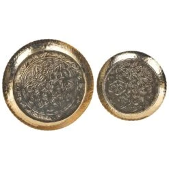 Beliani Decoratieve Schaal SADANE - Goud Ijzer -Woonmeubelwinkel d7aab3202c9c40e8a9a5212e914d6a17