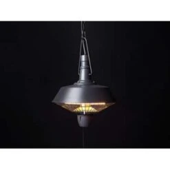 Beliani Terrasverwarmer AMIATA - Zwart Aluminium -Woonmeubelwinkel dd43807181924622a425183aef618802