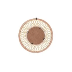 Beliani Wandspiegel BACATA - Lichte Houtkleur Bamboehout -Woonmeubelwinkel df6578008f454f6b8dc9f592fd04e508