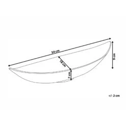 Beliani Decoratieve Schaal ISNIT - Goud Aluminium -Woonmeubelwinkel e1b0f2c1b0644d29acf004306f342026