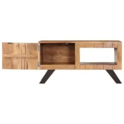 VidaXL Salontafel 90x50x45 Cm Massief Acaciahout 7 VidaXL Salontafel 90x50x45 Cm Massief Acaciahout -Woonmeubelwinkel f0d608a20ac74530bc81ab4f4f74a606