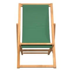 VidaXL Strandstoel Inklapbaar Massief Teakhout Groen -Woonmeubelwinkel fef62bed6c934f3eaa1af03a91d8b5b3